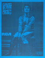 thumbnail link to original David Bowie 1972 Canadian Space Oddity radio chart poster.