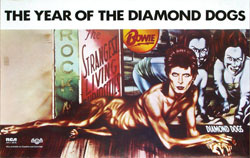 thumbnail link to original David Bowie Diamond Dogs poster