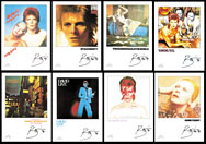 thumbnail link to original David Bowie EMI withdrawn 1990 promo poster set .