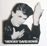 thumbnail link to original David Bowie RCA Heroes in-store card display.