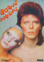 thumbnail link to original David Bowie RCA 1973 poster Pin Ups.