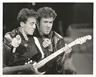  original 1986 press photograph Wham! at Brixton Academy 24 June 1986