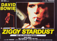 thumbnail link to original David Bowie Ziggy Stardust and the Spiders From Mars 1983 Italian film front of house posters.