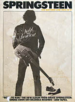 thumbnail link to original Bottom LIne club gig promo poster Bruce Springsteen 1975