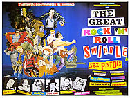 Original 1980 Quad film poster Sex Pistols The Great Rock'n'Roll Swindle