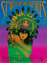 thumbnail link to original 1986 Victor Moscoso Siouxsie and the Banshees US tour poster, Hollywood Palladium