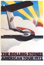 thumbnail link to original Rolling Stones 1972 American tour poster