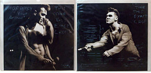  original 1992 Morrissey Your Arsenal sleeve proof with back cover transparency.